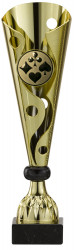 Pokale 3er Serie A308 gold/schwarz 34 cm