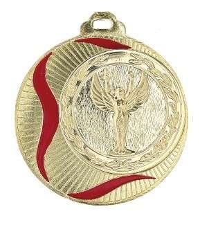 Medaille Akragas Ø 70mm mit Wunschemblem und Band