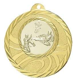 Medaille Brinidis Ø 50mm mit Wunschemblem und Band