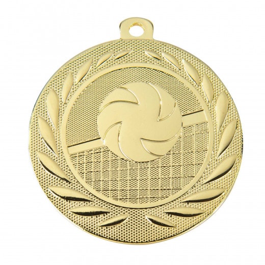 Medaille Volleyball Ø 50mm mit Band