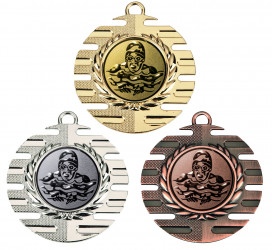 Medaille "Hemera" Ø 50 mm inkl. Wunschemblem und Kordel