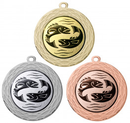 Medaille "Uranos" Ø 70 mm inkl. Wunschemblem und Kordel 
